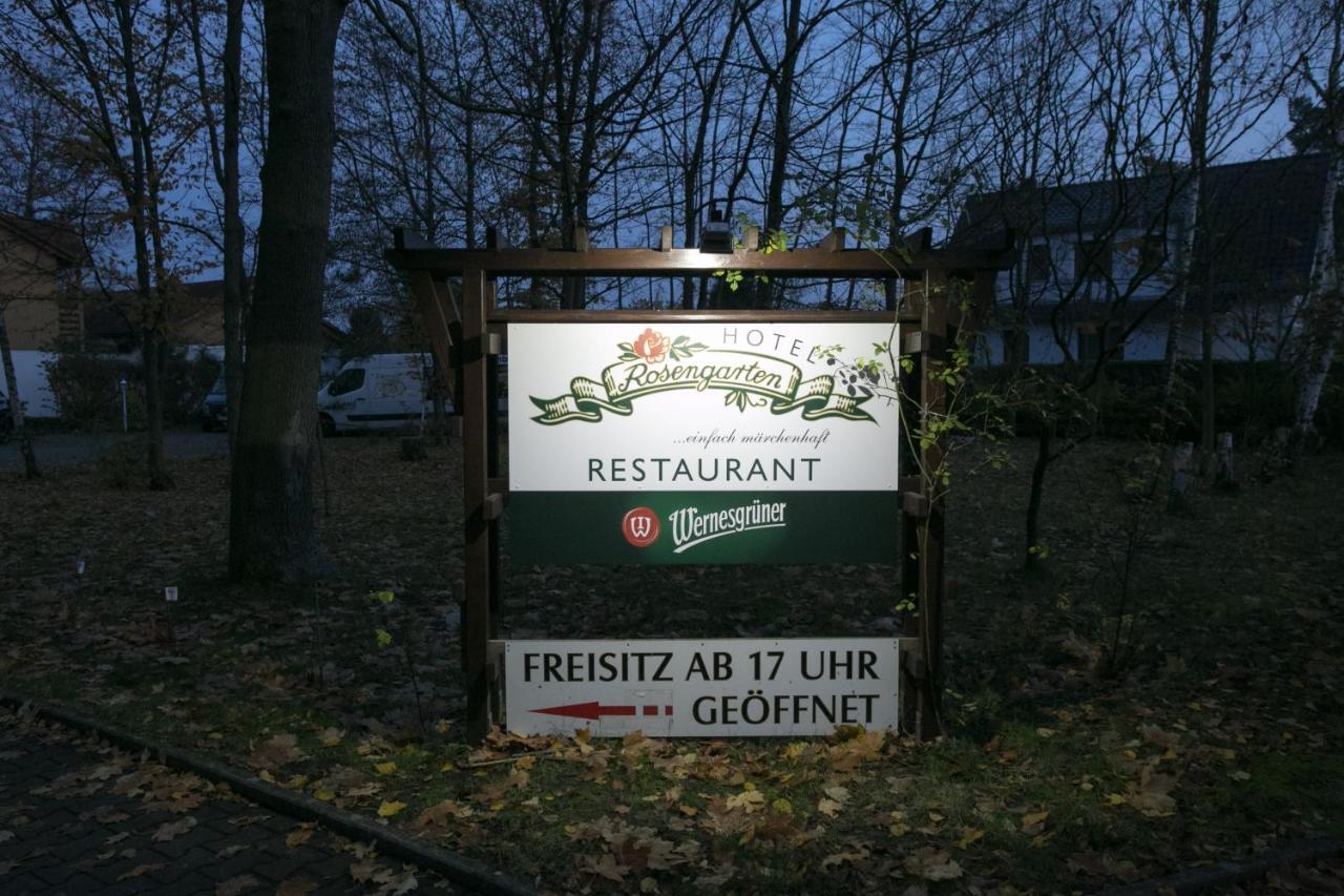 Hotel Rosengarten Leipzig-Naunhof Exterior foto